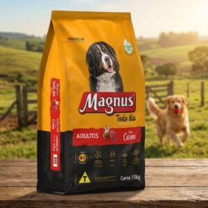 Ração Magnus Todo Dia Cães Adultos Sabor Carne 15kg