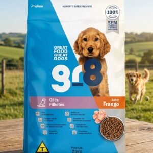 Ração Proline GR8 Filhote 20kg para Cães