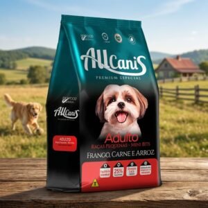 Ração Allcanis Pequeno Porte Adultos 15kg Premium