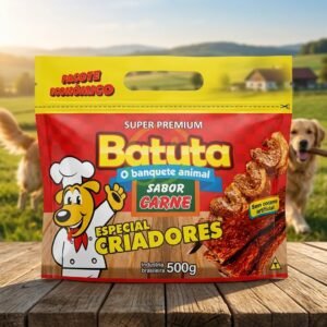 Bifinho Batuta Carne para Cães 500g
